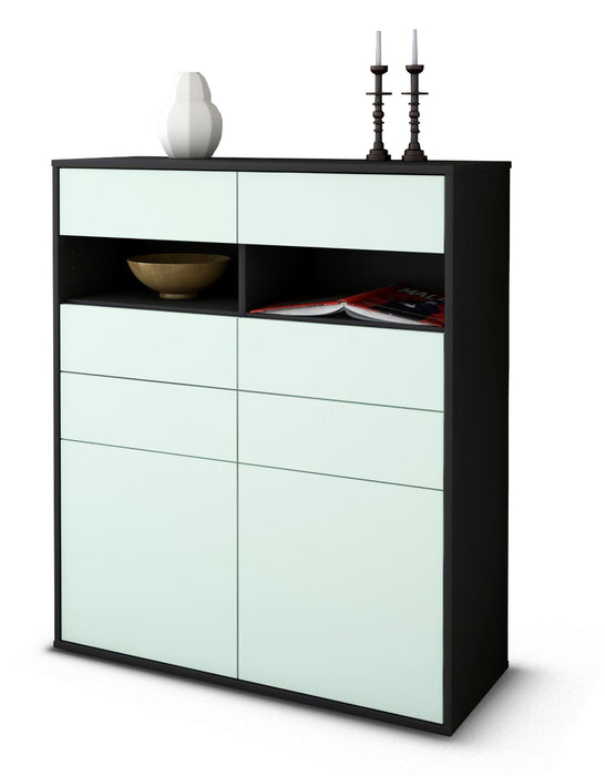 Highboard Jolina, Mint Studio (92x108x35cm) - Dekati GmbH