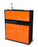 Highboard Josefina, Orange Studio (92x108x35cm) - Dekati GmbH