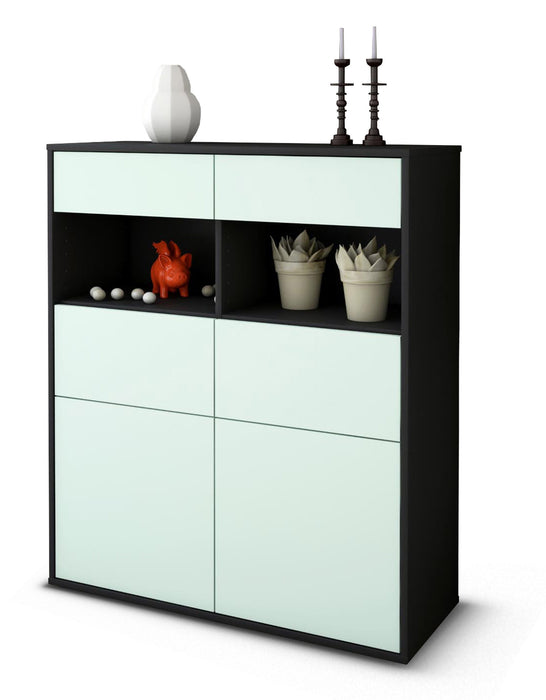 Highboard Karolin, Mint Studio (92x108x35cm) - Dekati GmbH