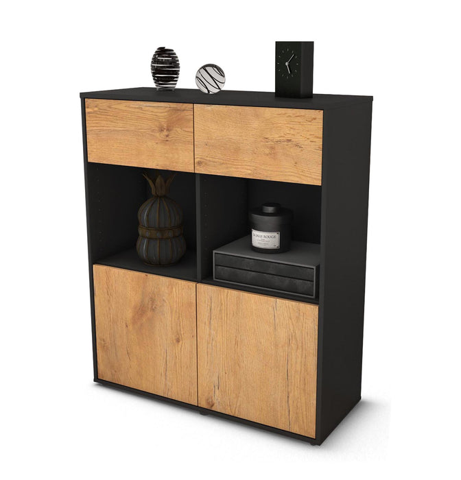 Highboard Ketty, Eiche Studio (92x108x35cm) - Dekati GmbH