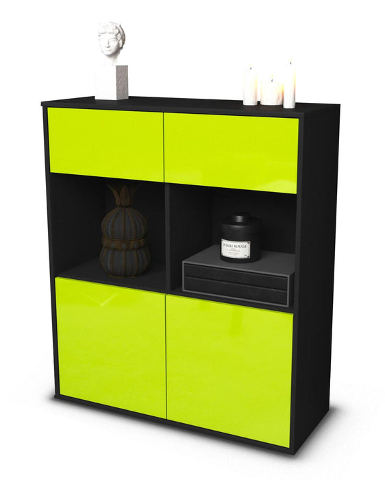 Highboard Ketty, Grün Studio (92x108x35cm) - Dekati GmbH