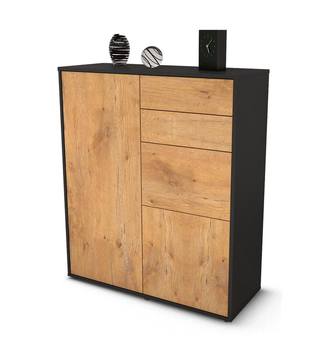 Highboard Kira, Eiche Studio (92x108x35cm) - Dekati GmbH