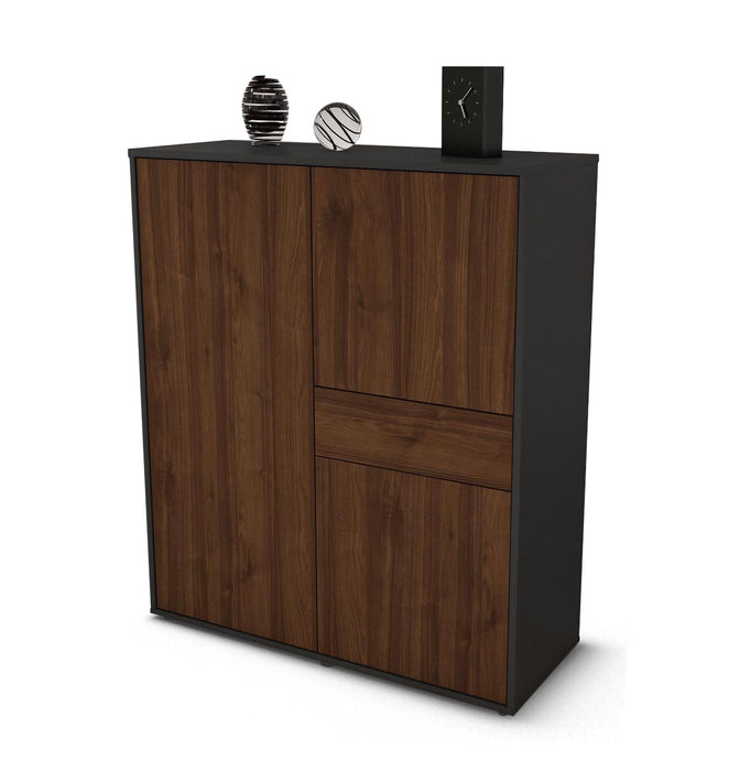 Highboard Lana, Walnuss Studio (92x108x35cm) - Dekati GmbH