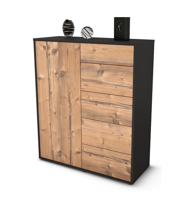 Highboard Laura, Pinie Studio (92x108x35cm) - Dekati GmbH