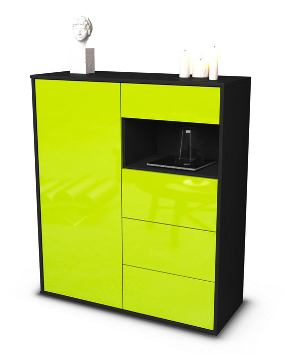 Highboard Lavinia, Grün Studio (92x108x35cm) - Dekati GmbH