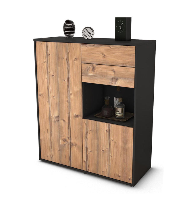 Highboard Leona, Pinie Studio (92x108x35cm) - Dekati GmbH