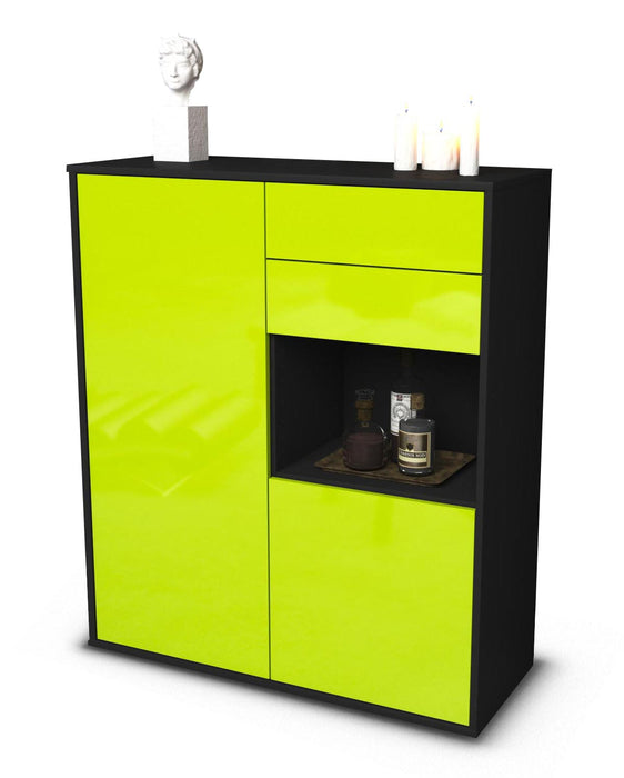 Highboard Leona, Grün Studio (92x108x35cm) - Dekati GmbH