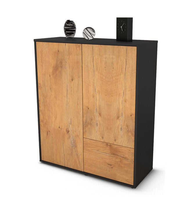 Highboard Livia, Eiche Studio (92x108x35cm) - Dekati GmbH