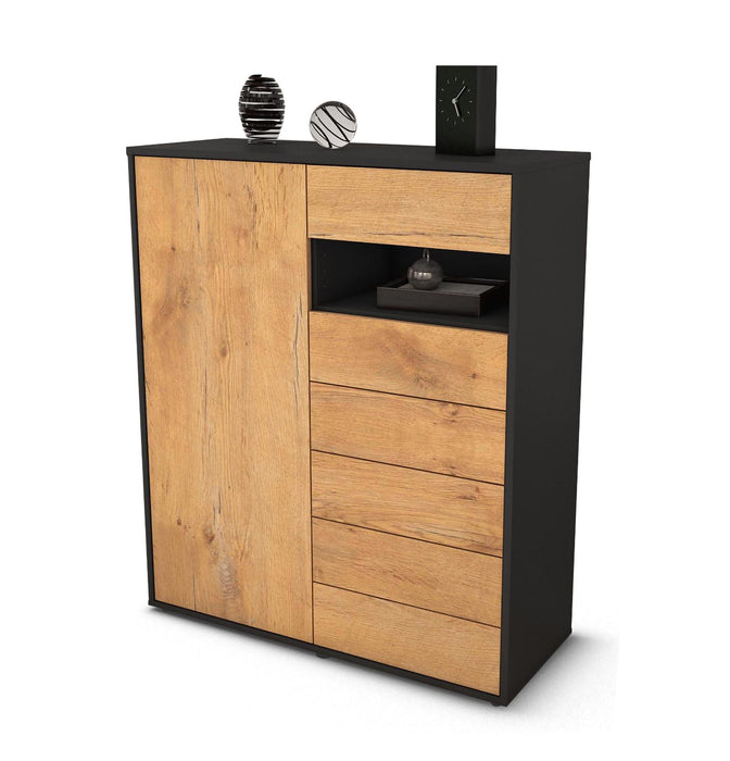 Highboard Lola, Eiche Studio (92x108x35cm) - Dekati GmbH