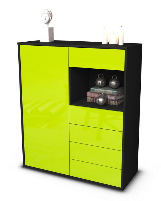 Highboard Loredana, Grün Studio (92x108x35cm) - Dekati GmbH