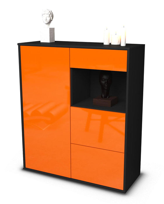 Highboard Lucia, Orange Studio (92x108x35cm) - Dekati GmbH