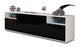 Lowboard Bettina, Schwarz (180x49x35cm)