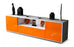 Lowboard Biggi, Orange (180x49x35cm)