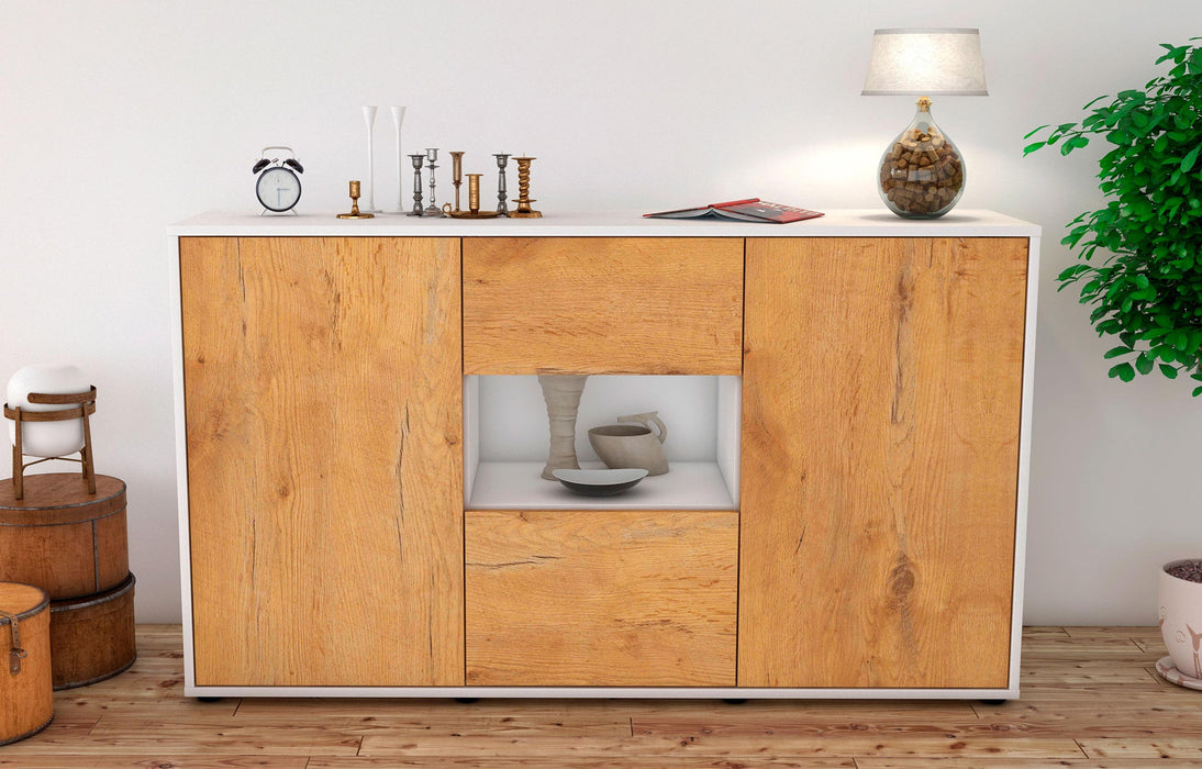 Sideboard Denise, Eiche (136x79x35cm)