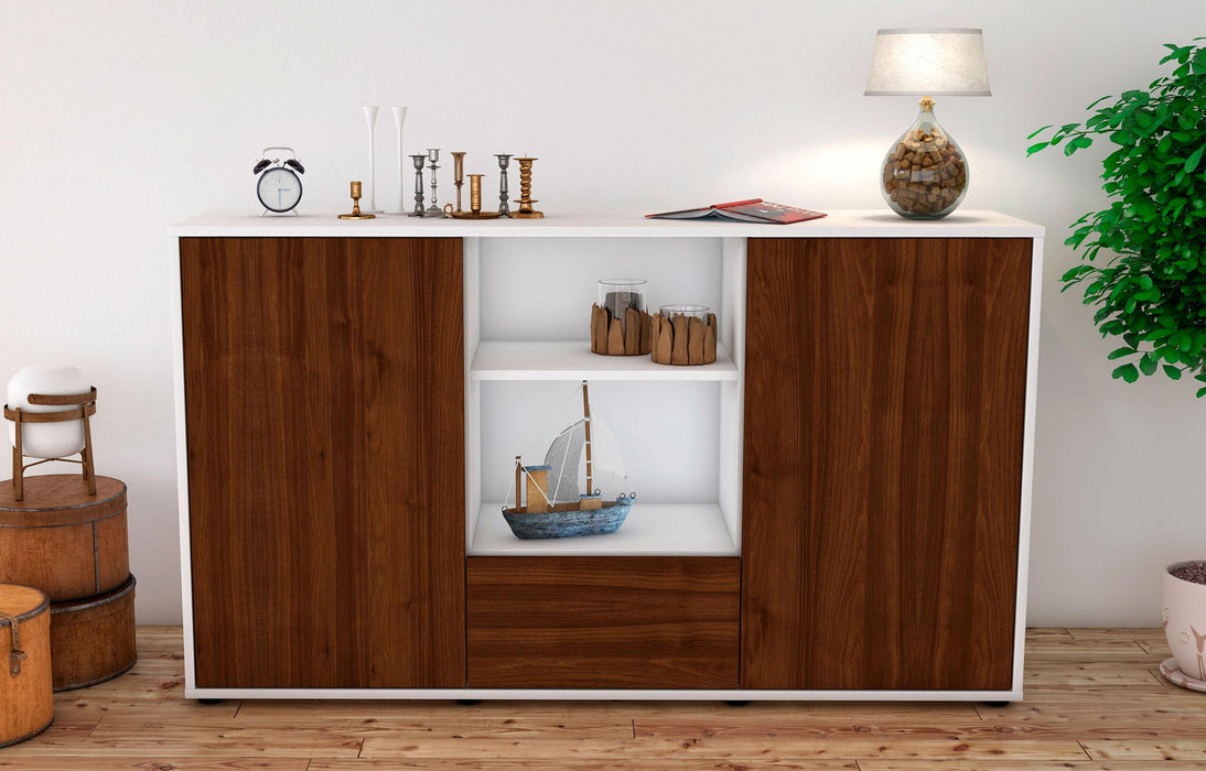 Sideboard Desideria, Walnuss (136x79x35cm)