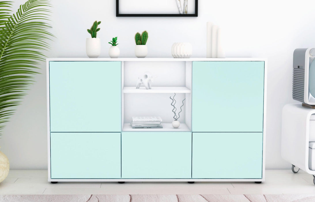 Sideboard Diellza, Mint (136x79x35cm)