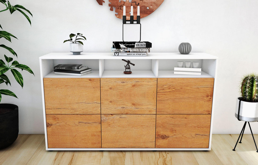 Sideboard Dilara, Eiche (136x79x35cm)