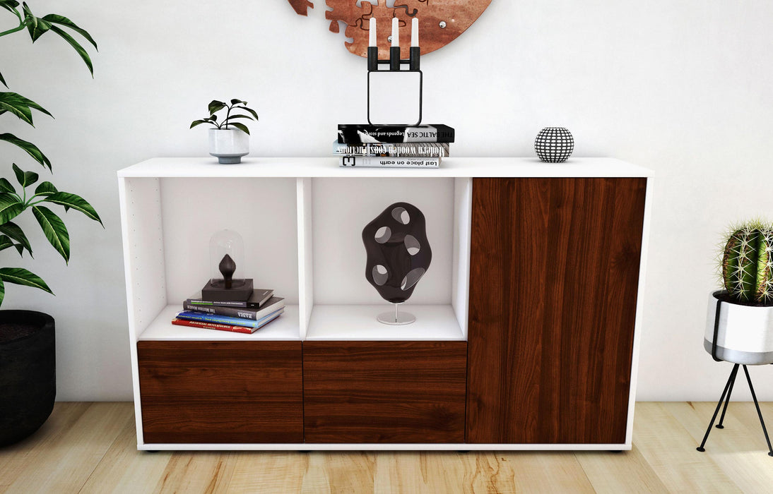 Sideboard Dolcia, Walnuss (136x79x35cm)