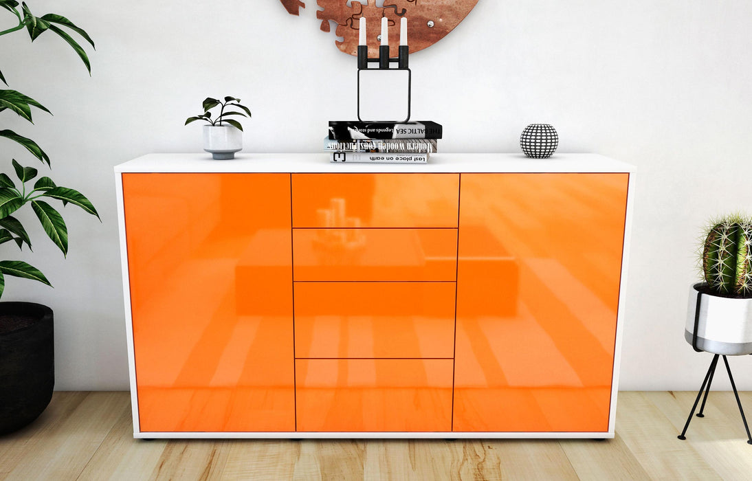 Sideboard Donna, Orange (136x79x35cm)