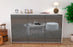 Sideboard Dorina, Grau (136x79x35cm)