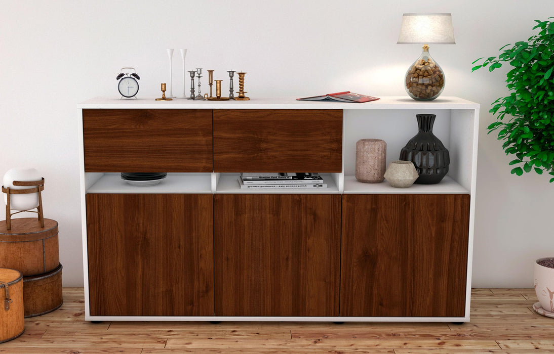 Sideboard Dorotea, Walnuss (136x79x35cm)