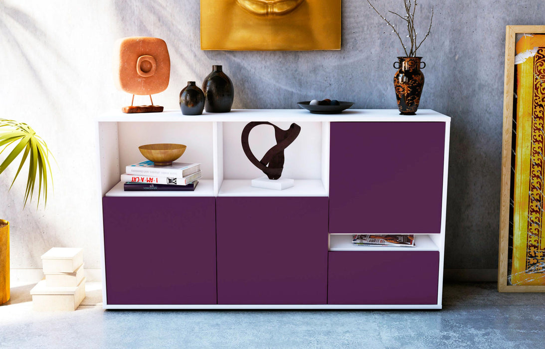 Sideboard Eda, Lila (136x79x35cm)