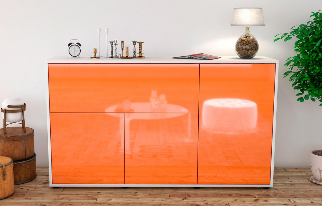 Sideboard Edera, Orange (136x79x35cm)