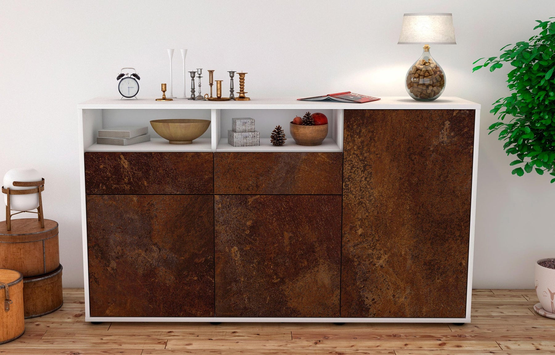 Sideboard Editta, Rost (136x79x35cm)