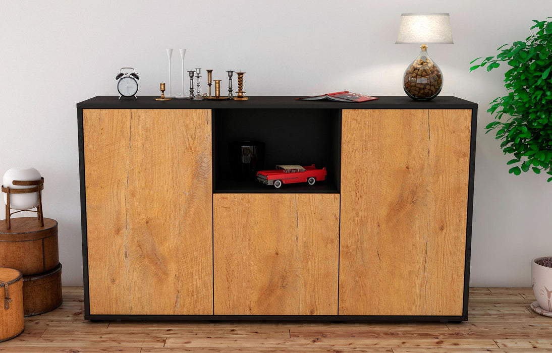 Sideboard Demetria, Eiche (136x79x35cm)