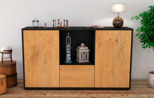 Sideboard Dhonna, Eiche (136x79x35cm)