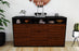 Sideboard Donabella, Walnuss (136x79x35cm)