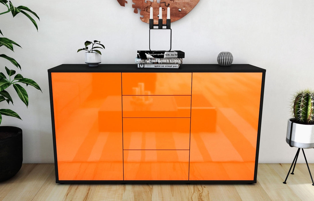 Sideboard Donna, Orange (136x79x35cm)