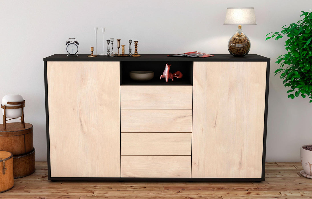 Sideboard Donnice , Zeder (136x79x35cm)