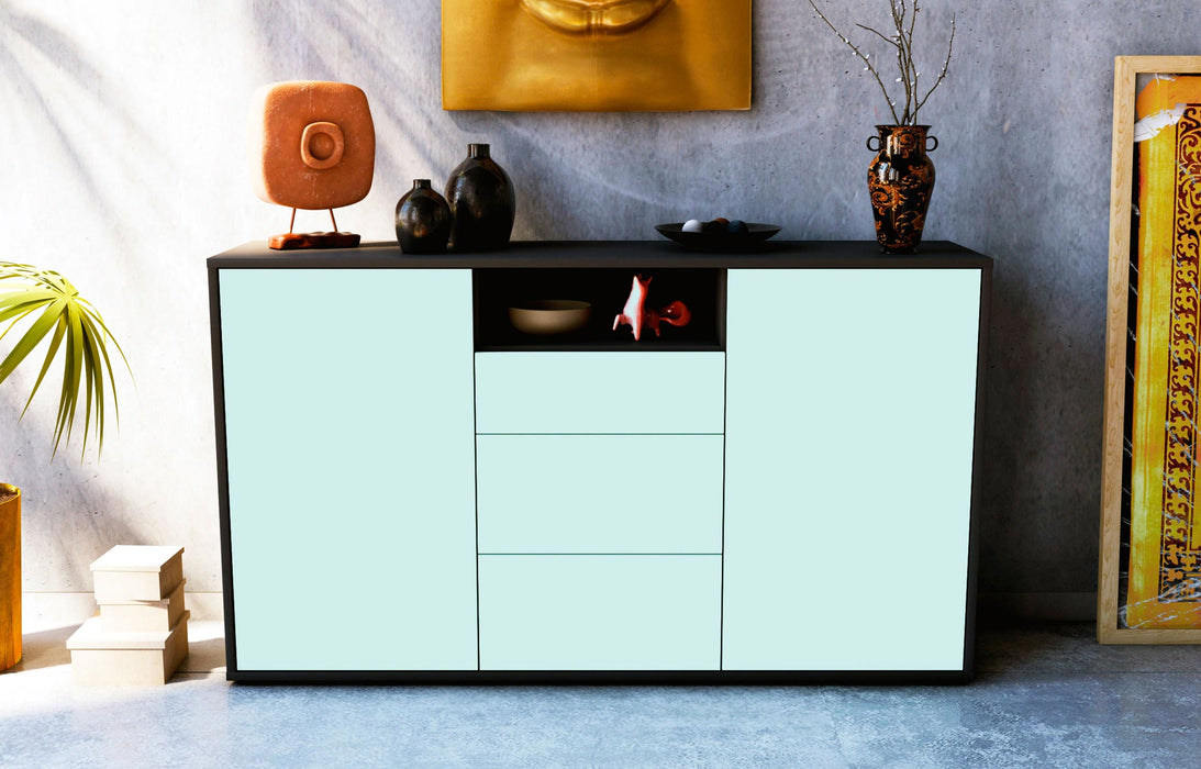 Sideboard Donnice, Mint (136x79x35cm)