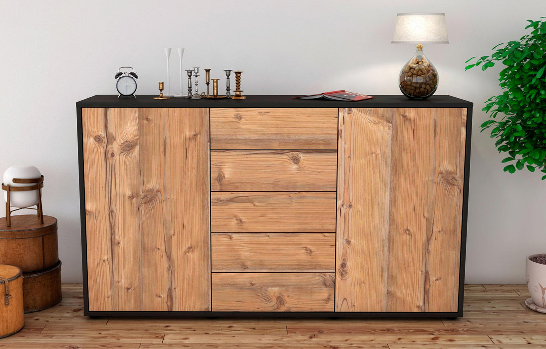 Sideboard Dorelly, Pinie (136x79x35cm)