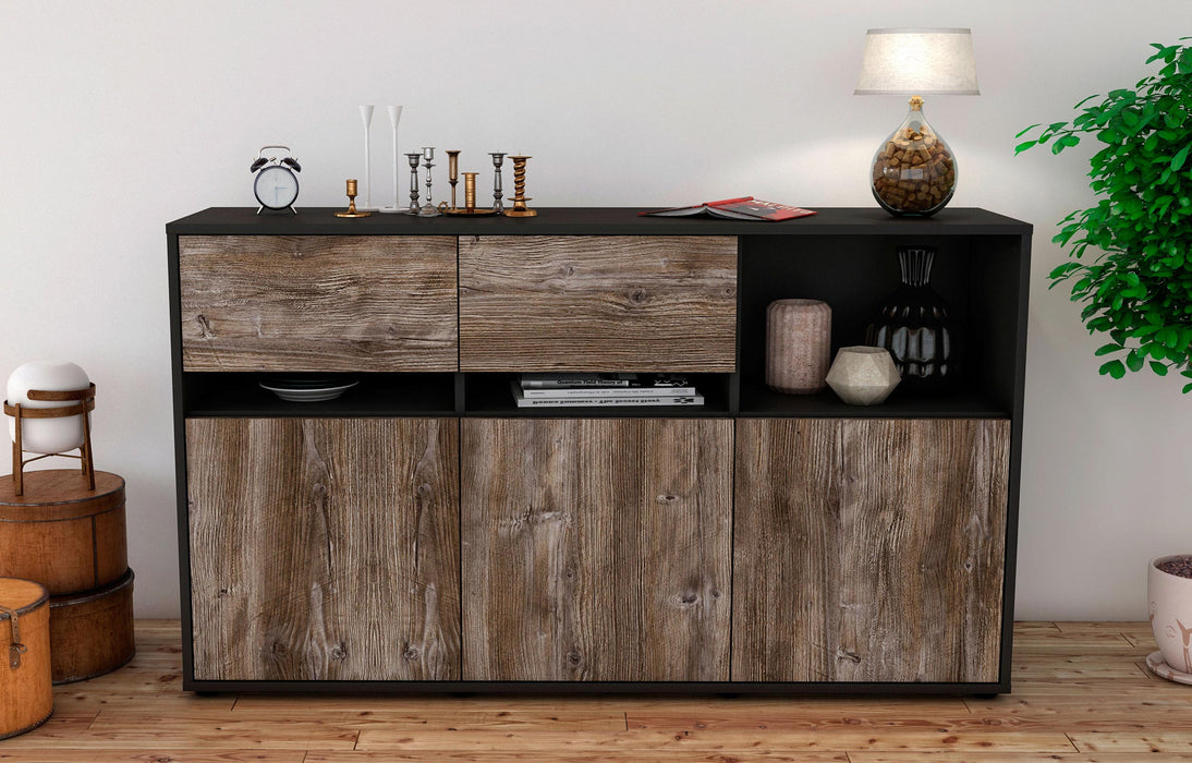 Sideboard Dorotea, Treibholz (136x79x35cm)