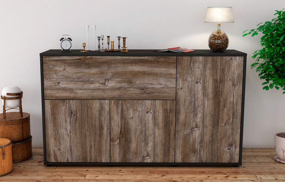 Sideboard Edera, Treibholz (136x79x35cm)