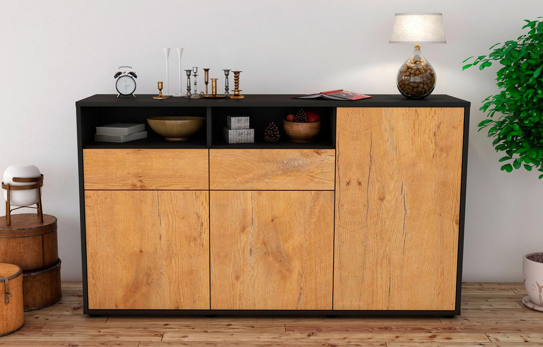 Sideboard Editta, Eiche (136x79x35cm)