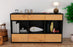 Sideboard Efisia, Eiche (136x79x35cm)