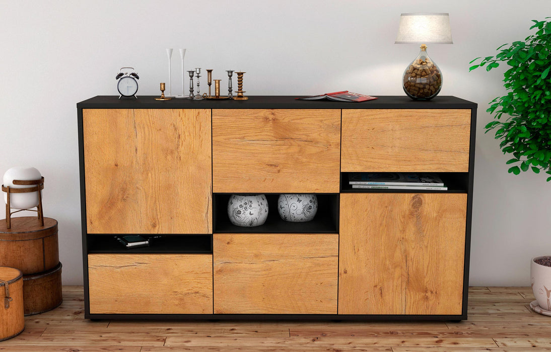 Sideboard Egizia, Eiche (136x79x35cm)