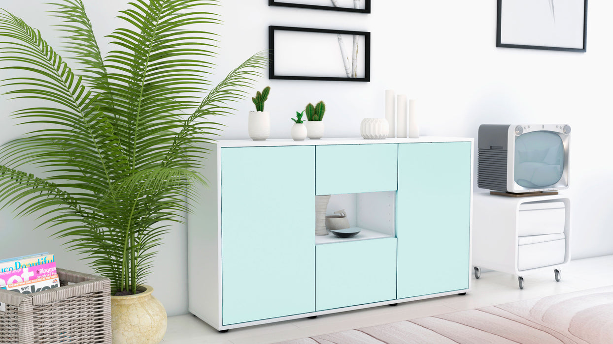 Sideboard Denise, Mint (136x79x35cm)