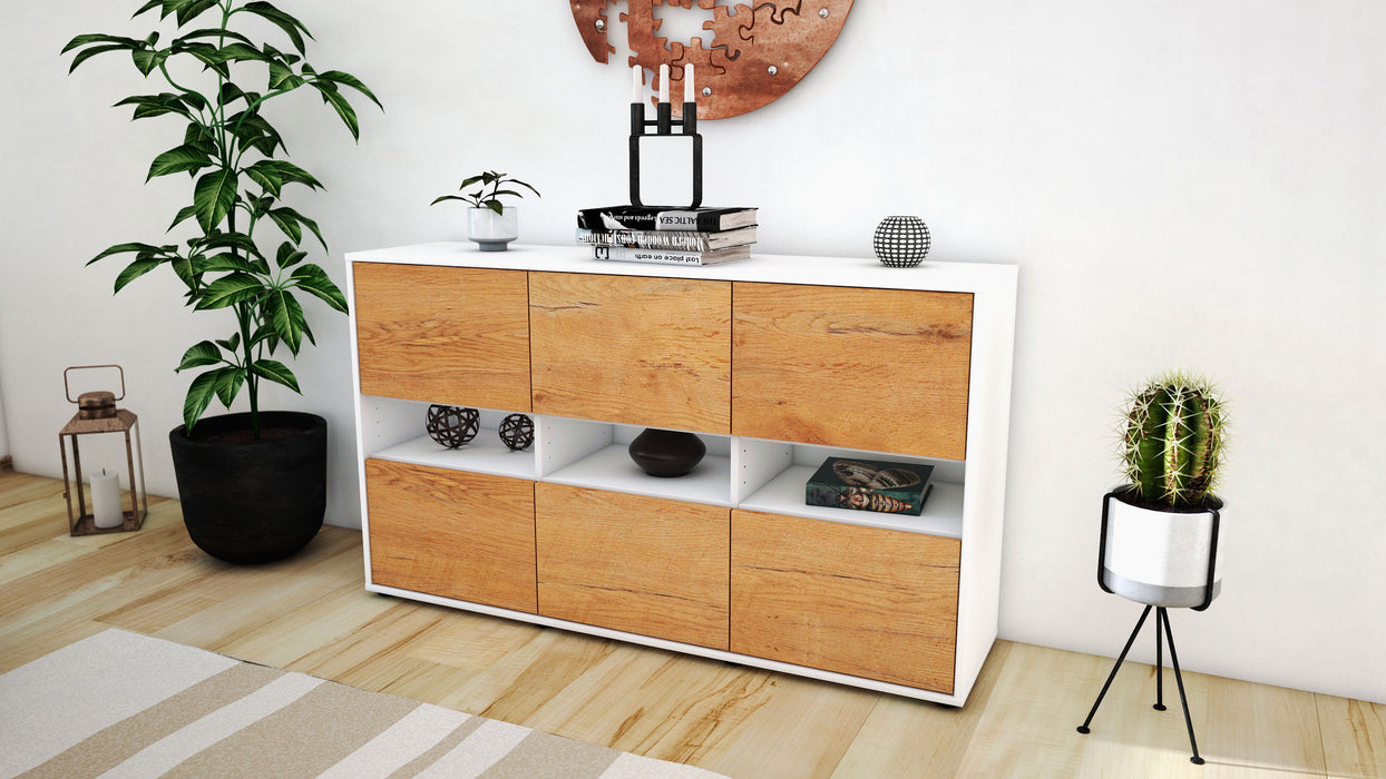 Sideboard Diletta, Eiche (136x79x35cm)