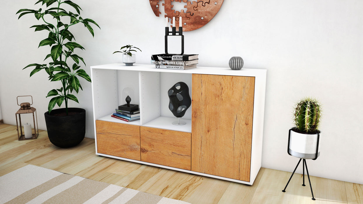 Sideboard Dolcia, Eiche (136x79x35cm)