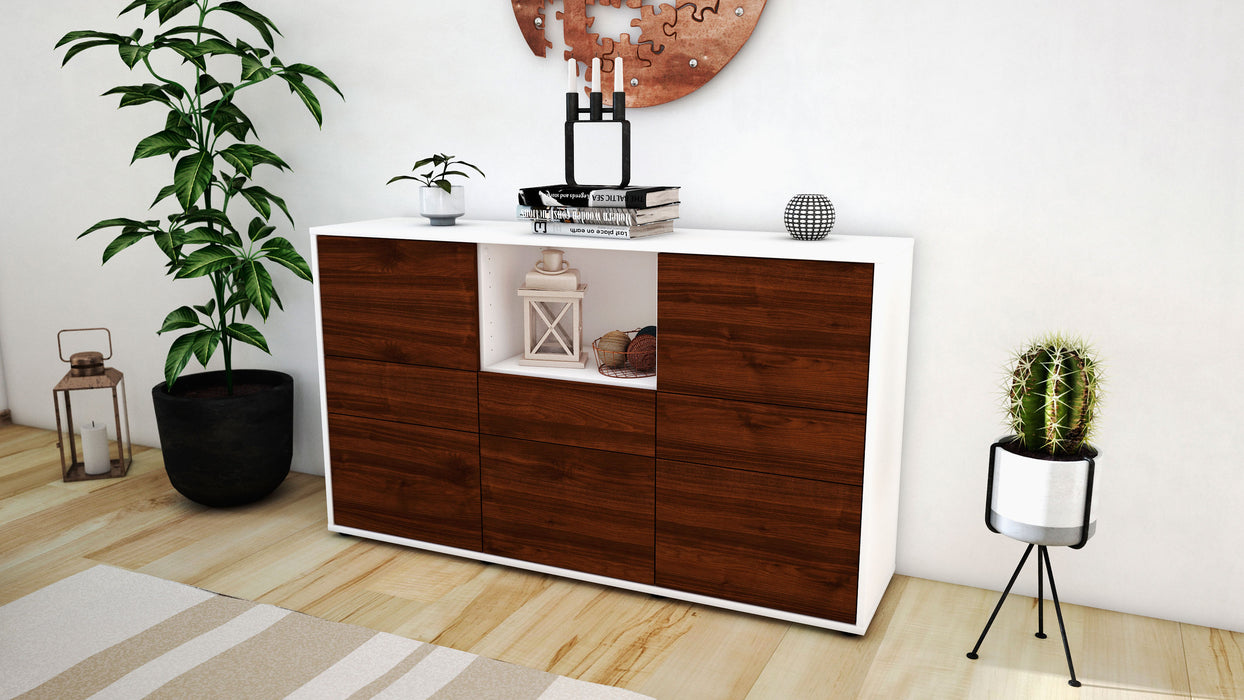 Sideboard Dominika, Walnuss (136x79x35cm)