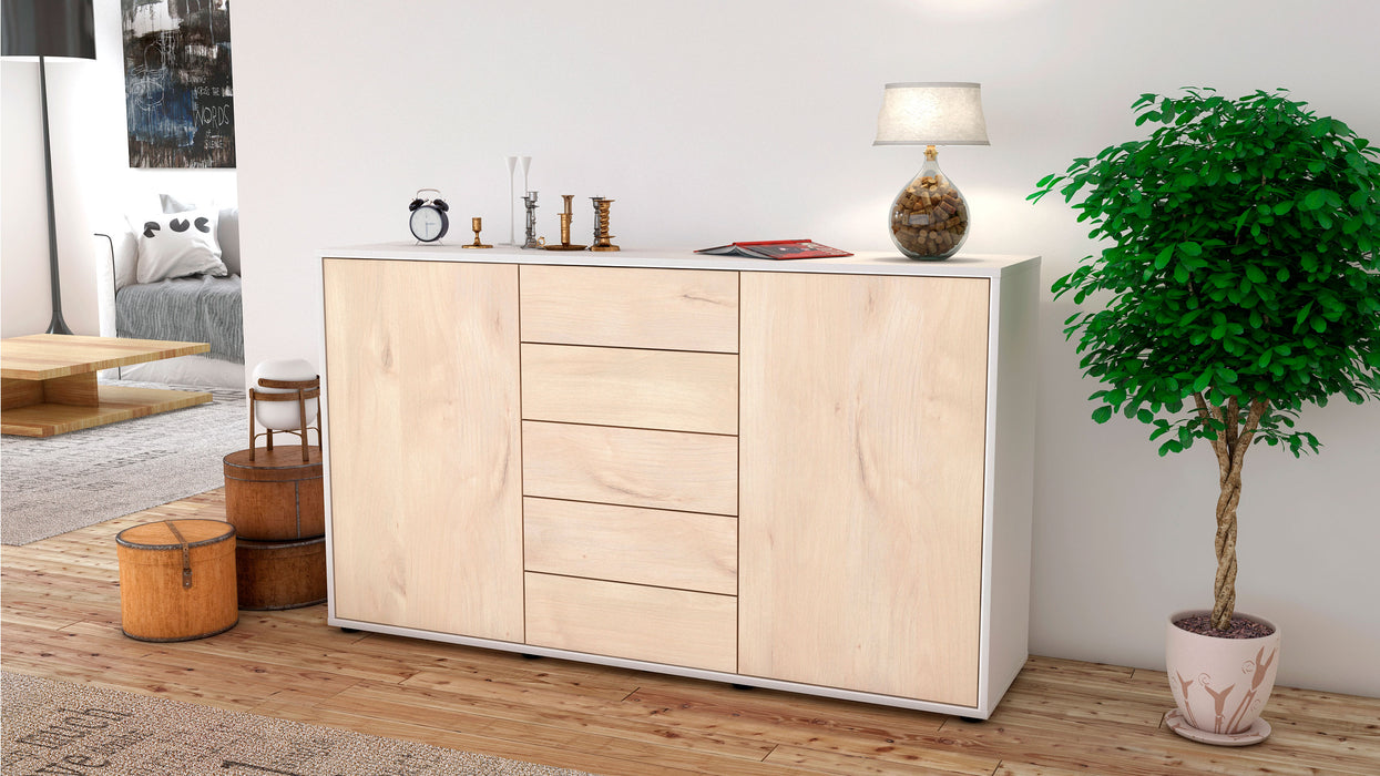 Sideboard Dorelly , Zeder (136x79x35cm)