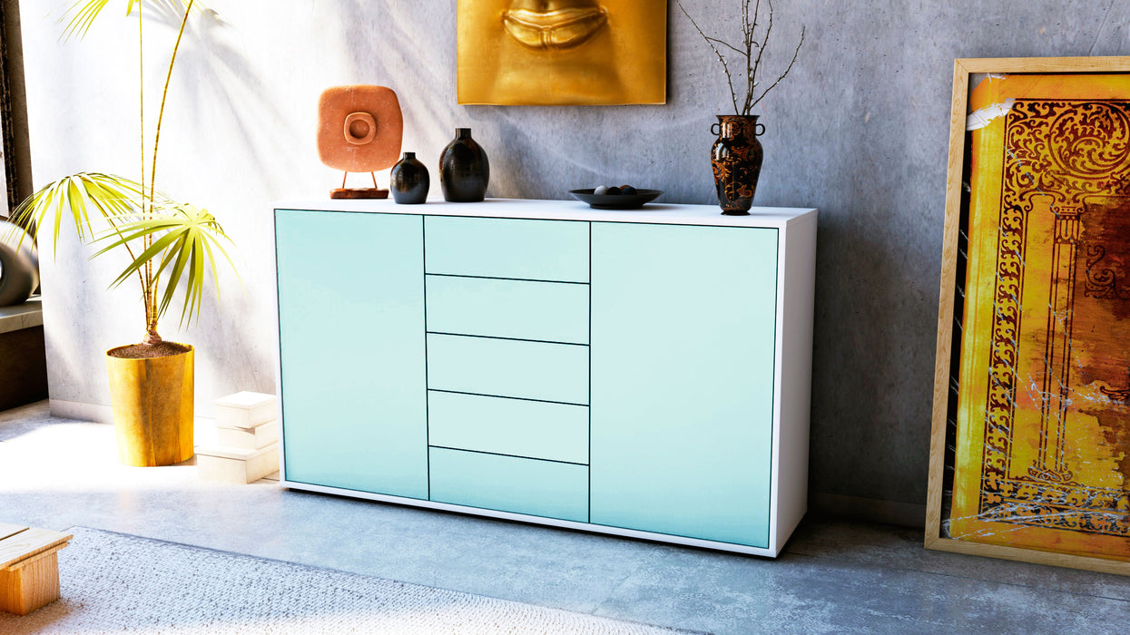 Sideboard Dorelly, Mint (136x79x35cm)