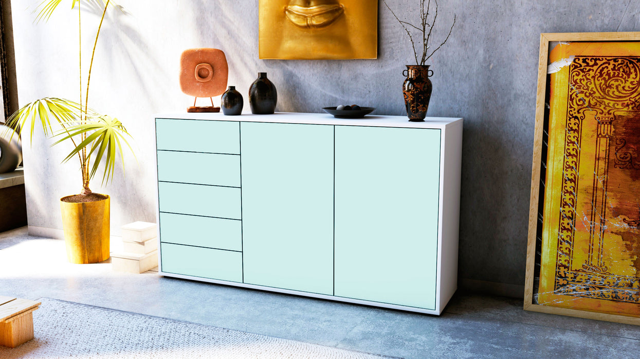 Sideboard Dorentina, Mint (136x79x35cm)