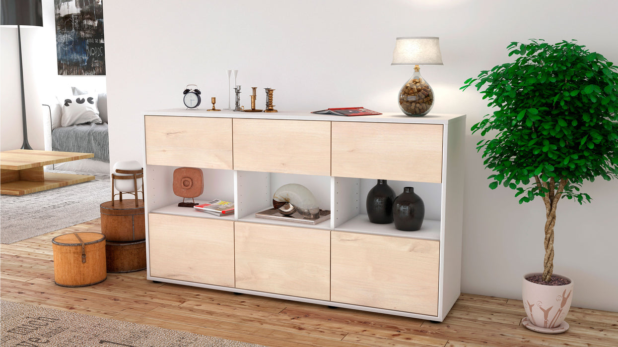 Sideboard Dorett , Zeder (136x79x35cm)