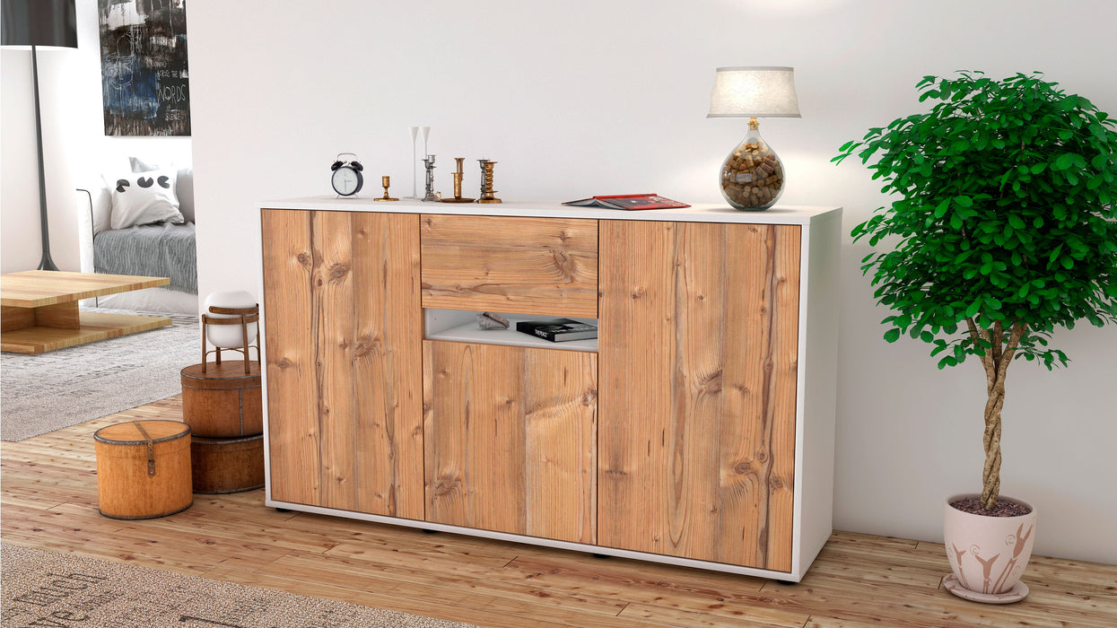 Sideboard Dorina, Pinie (136x79x35cm)