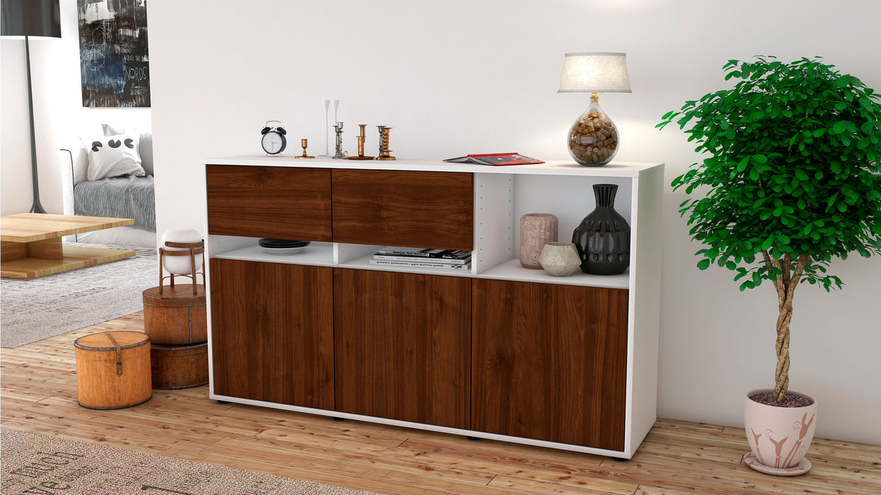 Sideboard Dorotea, Walnuss (136x79x35cm)